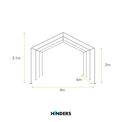 Partytent 6x4
